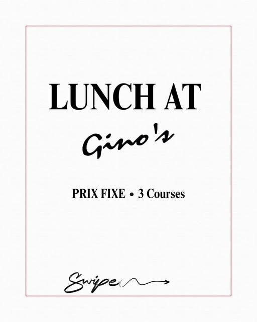 At Gino's Restaurant: real restaurant photos